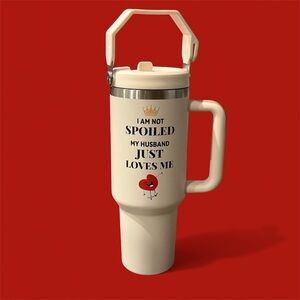 40 oz tummer custom made Valentine